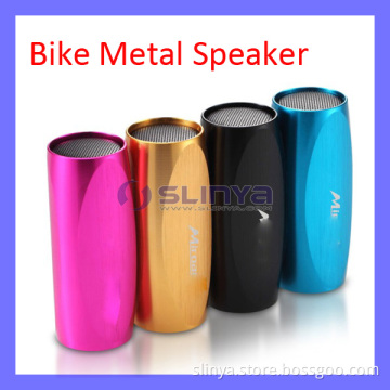 Color Mini Portable Aluminuim Bicycle Sport Speaker Stand MP3 TF FM Music Hands Free (SL-411)